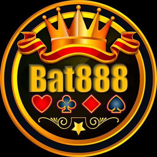 Bat888 casino themed characters celebrating wins with gold coins and slot machines